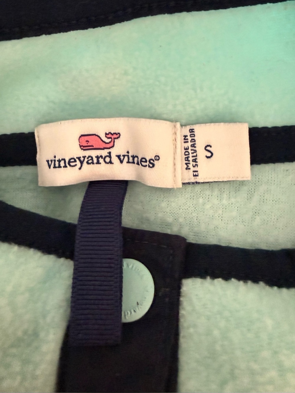 Vineyard Vines Girls Polar Fleece Pullover. Size Small - Picture 5 of 5